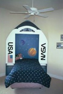 nasa space shuttle bed