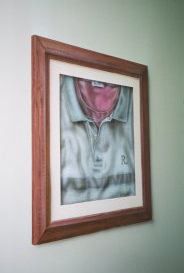 shirt in a frame