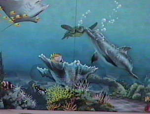 underwater mural